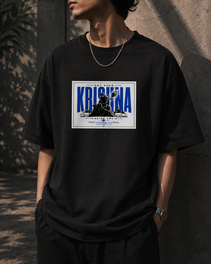 Lord Krishna graphic T-shirt.||Premium devotional T shirt