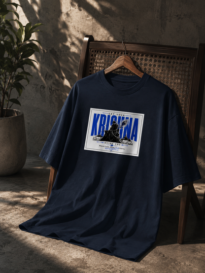 Lord Krishna graphic T-shirt.||Premium devotional T shirt