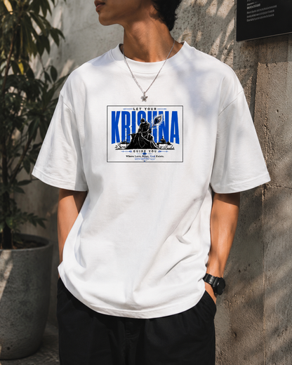 Lord Krishna graphic T-shirt.||Premium devotional T shirt